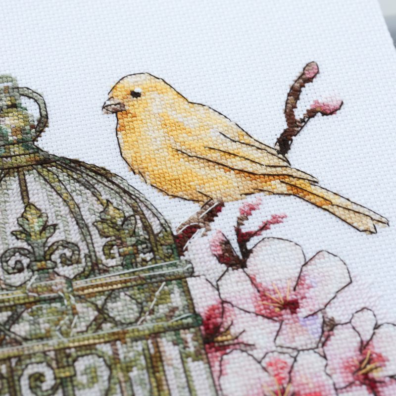 Cross Stitch Kit "Canary Song"