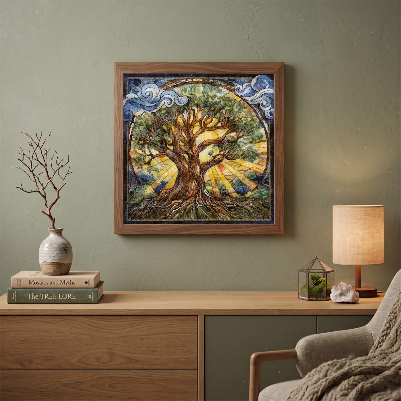Cross Stitch Kit "Eternal tree"