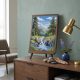 Cross Stitch Kit "Faraway mountains"