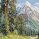 Cross Stitch Kit "Faraway mountains"