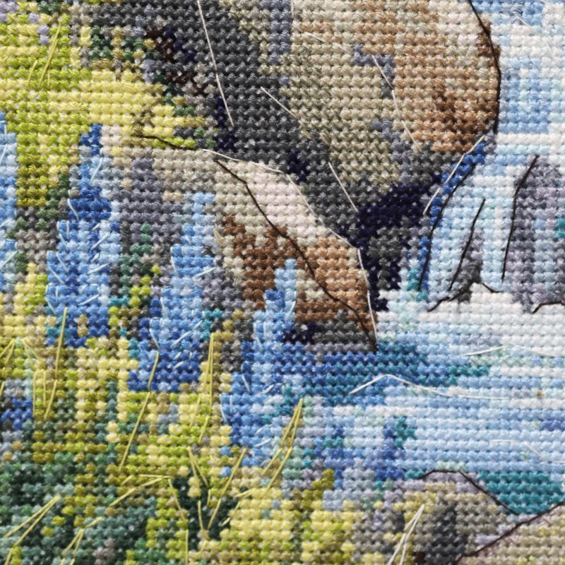 Cross Stitch Kit "Faraway mountains"