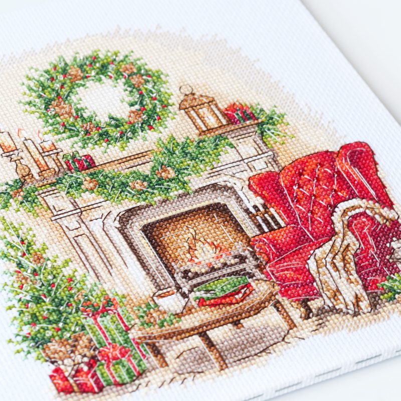 Cross Stitch Kit "Cozy Winter"