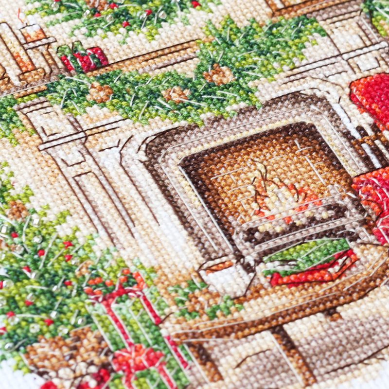 Cross Stitch Kit "Cozy Winter"