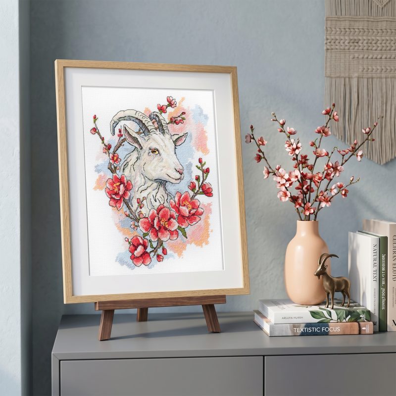 Cross Stitch Kit "Spring’s Embrace"