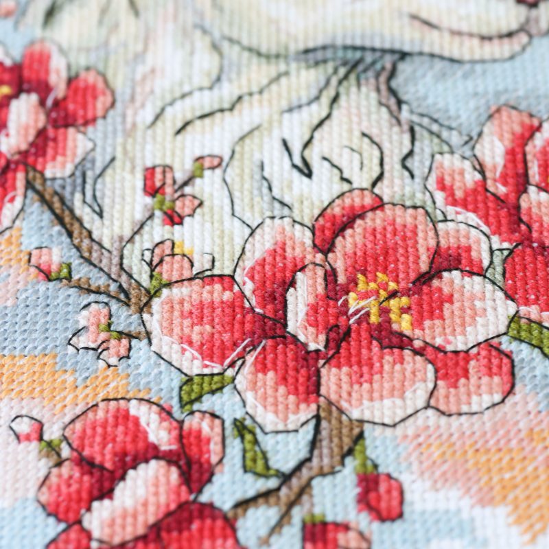 Cross Stitch Kit "Spring’s Embrace"