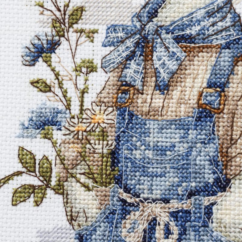 Cross Stitch Kit "The yard master"