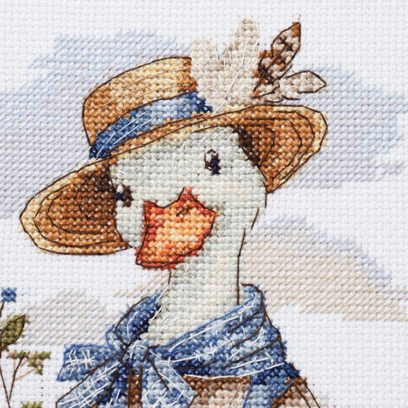 Cross Stitch Kit "The yard master"