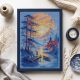Cross Stitch Kit "Inner Peace"