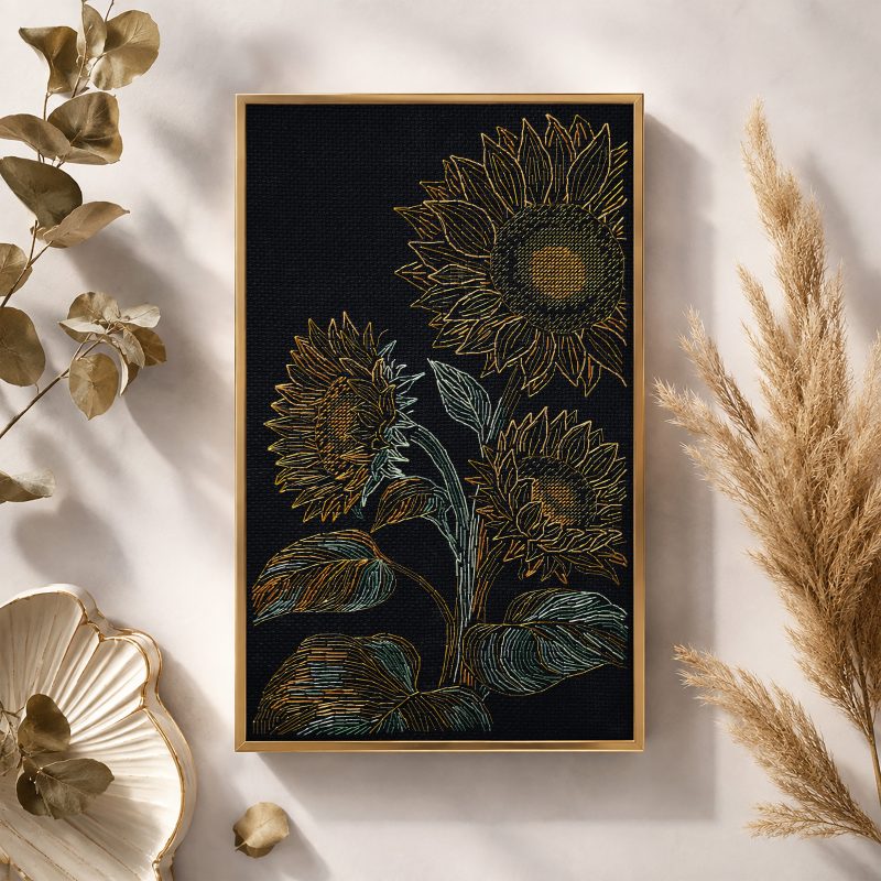 Cross Stitch Kit "Radiance in the Darkness"