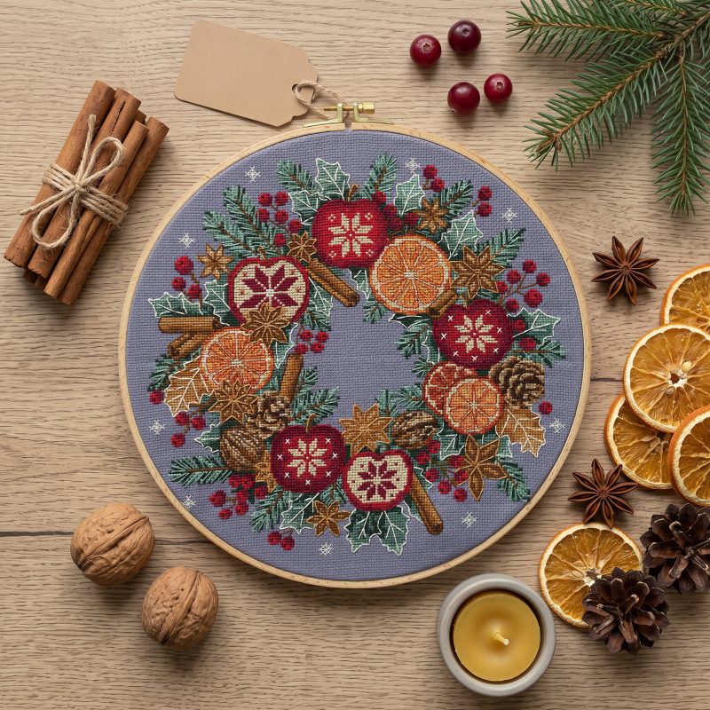 Cross Stitch Kit "Christmas miracles"