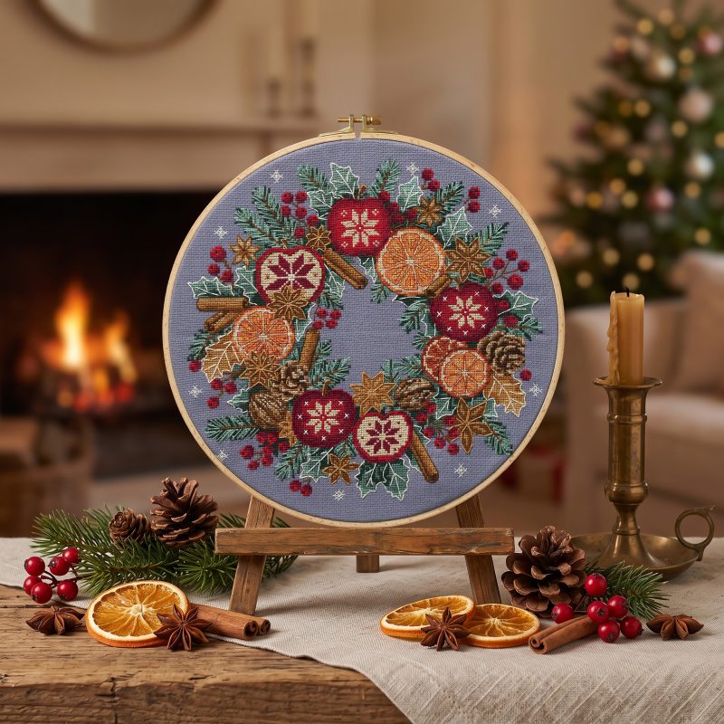 Cross Stitch Kit "Christmas miracles"