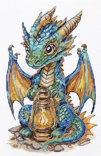 Cross Stitch Kit "Fireheart"