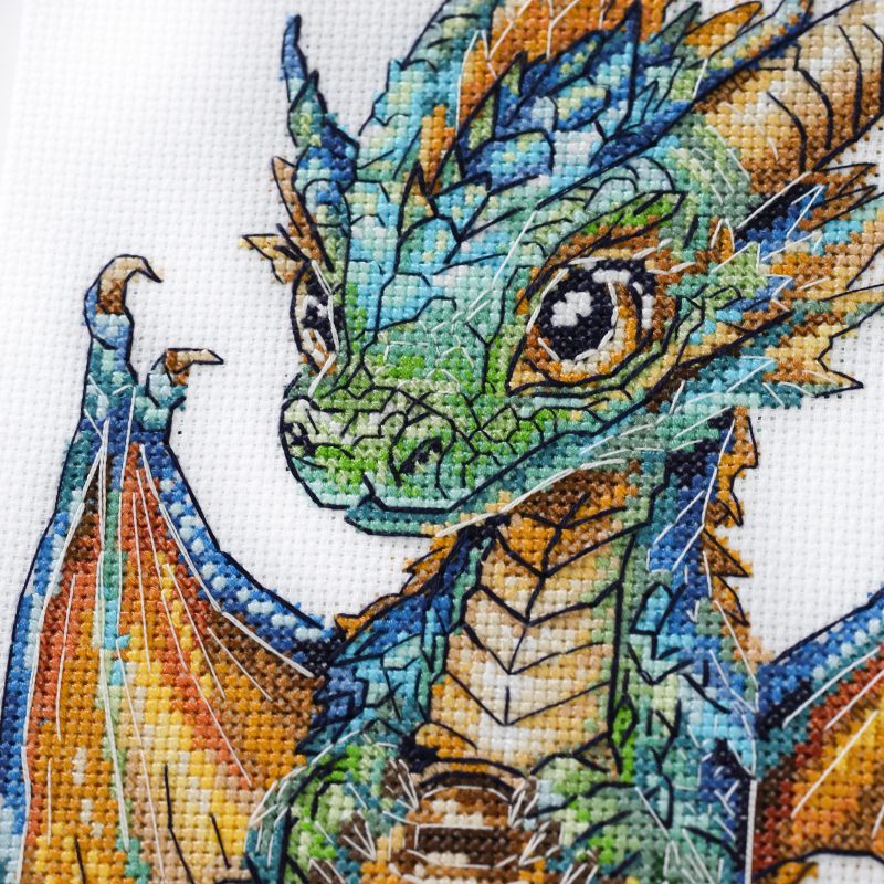 Cross Stitch Kit "Fireheart"
