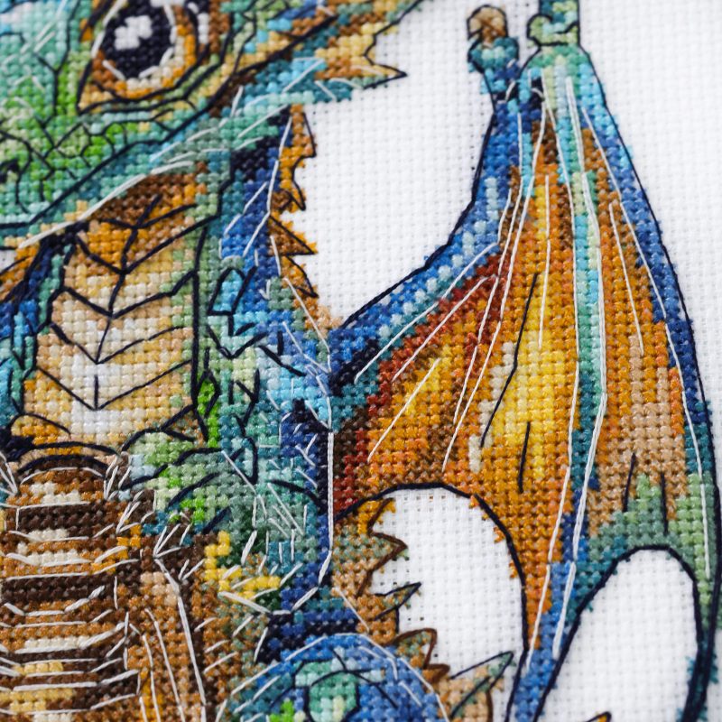 Cross Stitch Kit "Fireheart"