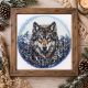 Cross Stitch Kit "Northern Alpha"
