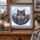 Cross Stitch Kit "Northern Alpha"