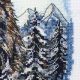 Cross Stitch Kit "Northern Alpha"