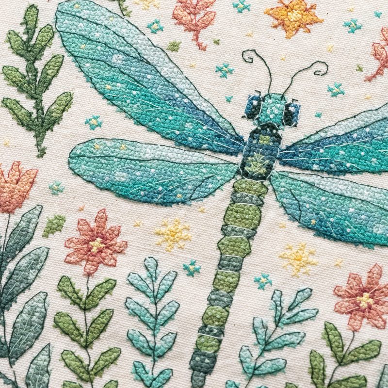 Cross Stitch Kit "Summer's doorstep"