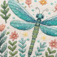 Cross Stitch Kit "Summer's doorstep"