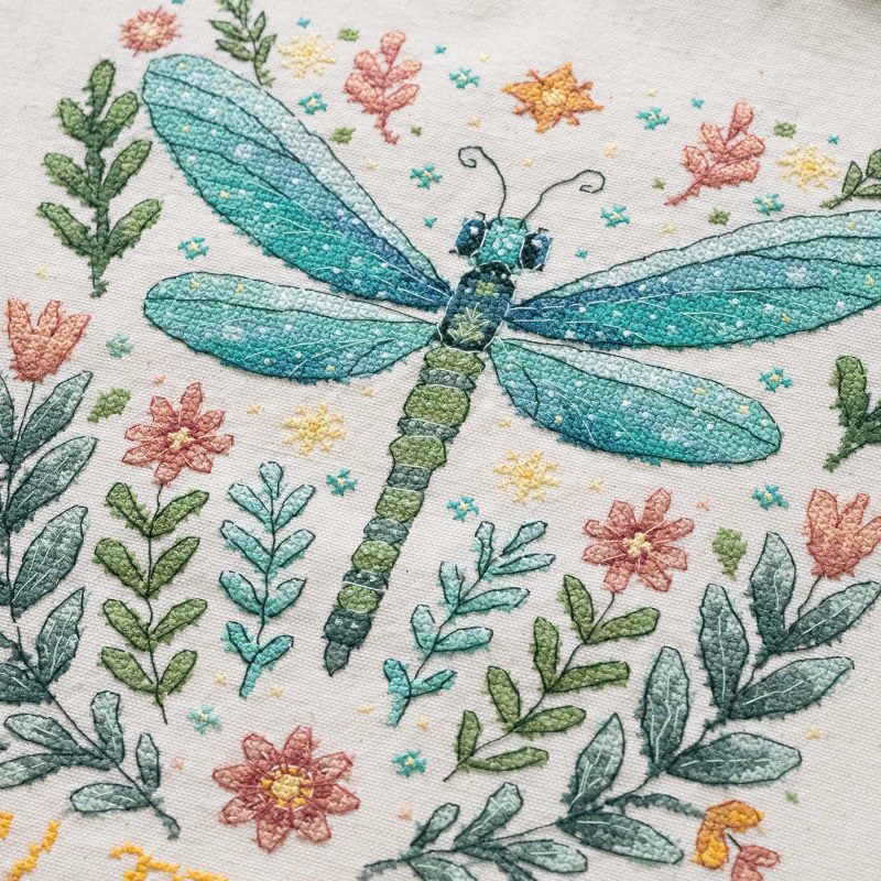 Cross Stitch Kit "Summer's doorstep"