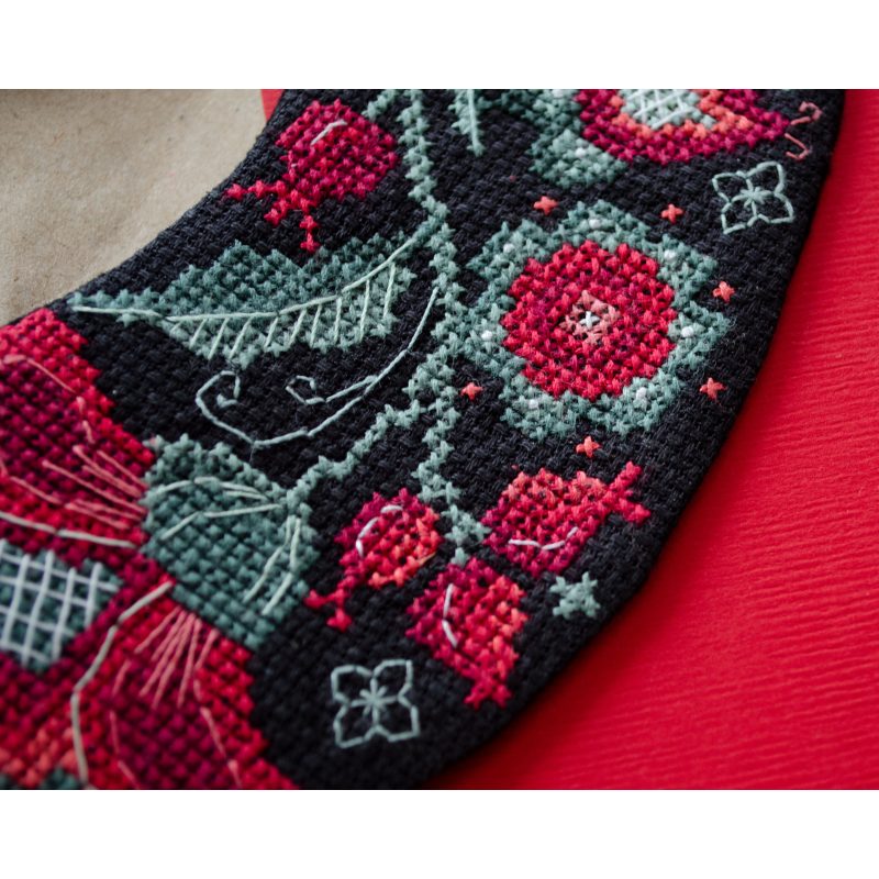 Cross Stitch Kit "Collar "Ethno-motive""