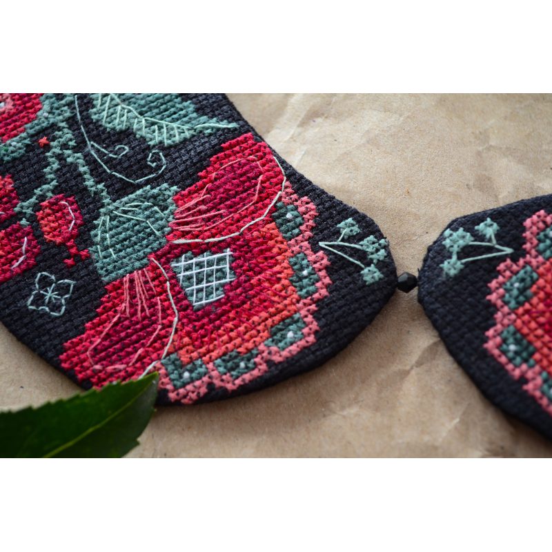 Cross Stitch Kit "Collar "Ethno-motive""