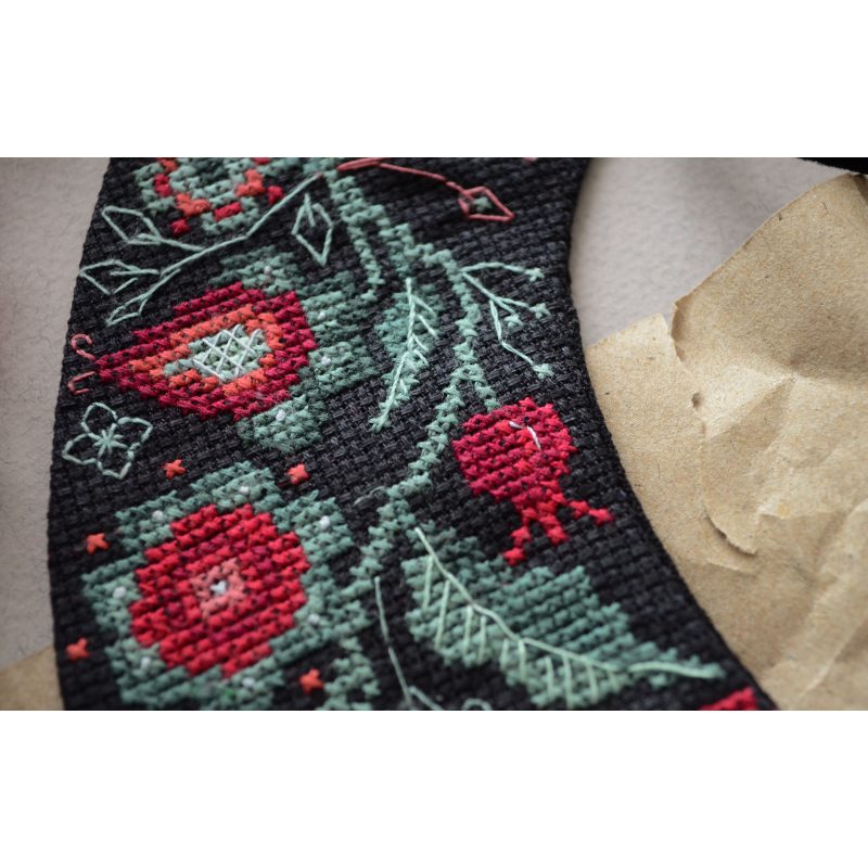 Cross Stitch Kit "Collar "Ethno-motive""