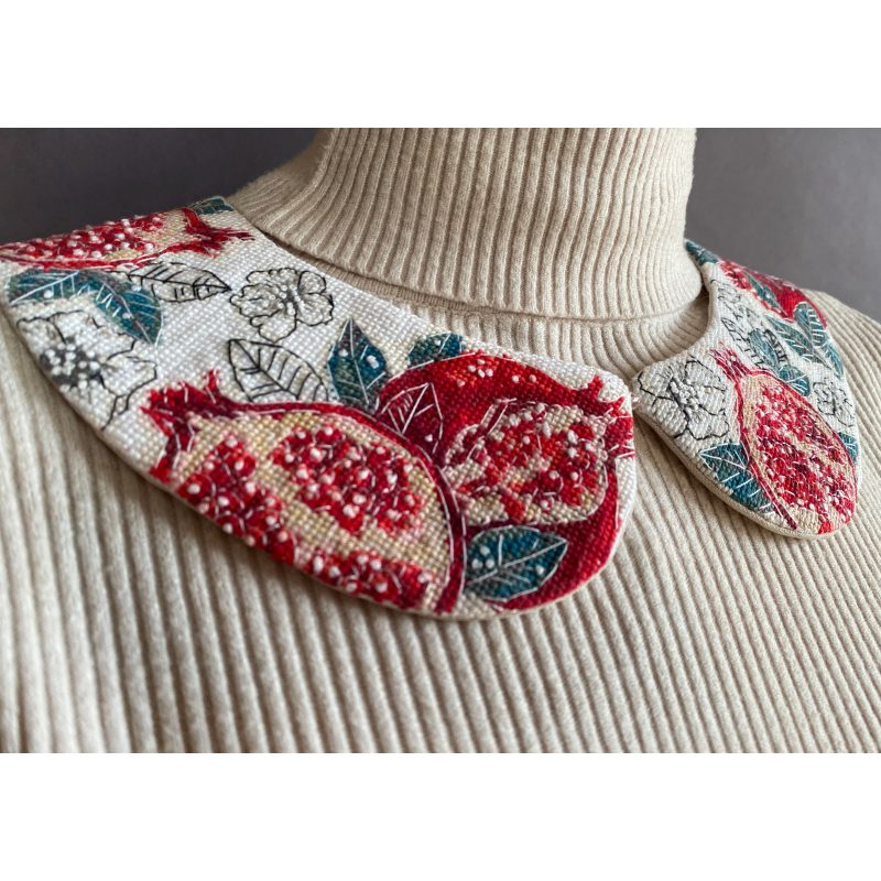 Cross Stitch Kit "Collar "Pomegranate Temptation""