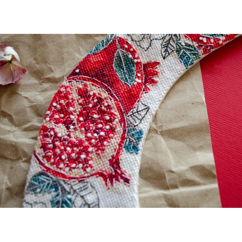 Cross Stitch Kit "Collar "Pomegranate Temptation""