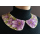 Cross Stitch Kit "Collar "Exquisite Inspiration""