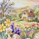 Cross Stitch Kit "Rushnyk «Blooming Easter Egg»"