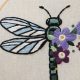 Satin Stitch Embroidery Kit "The Emerald Guest"
