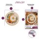Satin Stitch Embroidery Kit "Golden moon"
