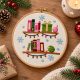 Satin Stitch Embroidery Kit "Christmas Stories"