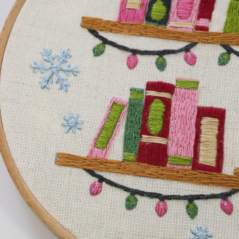 Satin Stitch Embroidery Kit "Christmas Stories"
