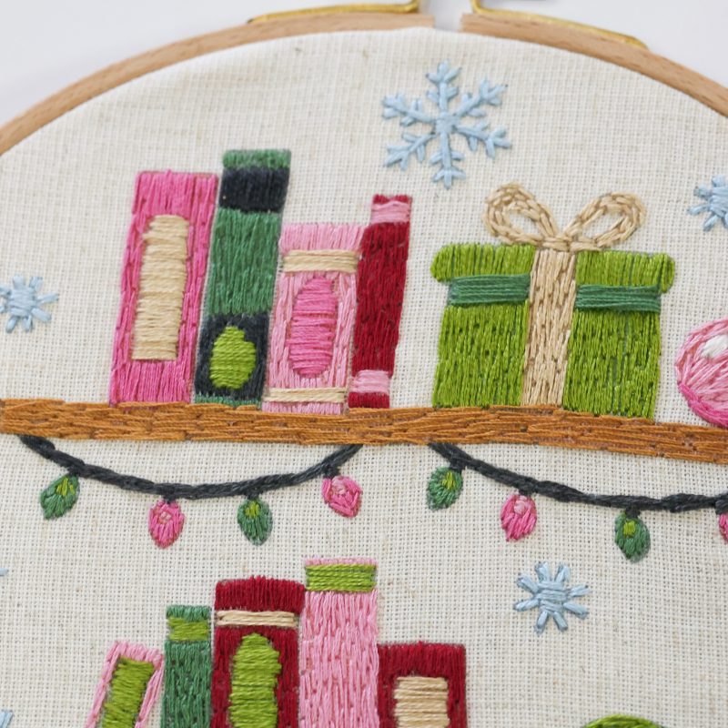 Satin Stitch Embroidery Kit "Christmas Stories"