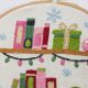 Satin Stitch Embroidery Kit "Christmas Stories"