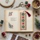 Cross Stitch Kit "Bookmark "Floral talisman""