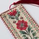 Cross Stitch Kit "Bookmark "Floral talisman""
