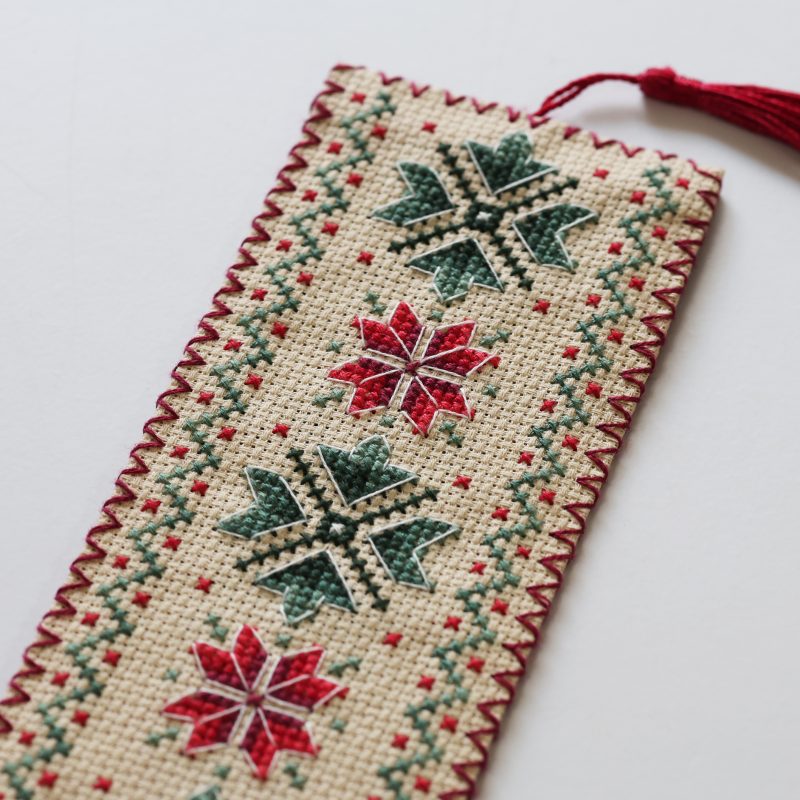 Cross Stitch Kit "Bookmark "Floral talisman""