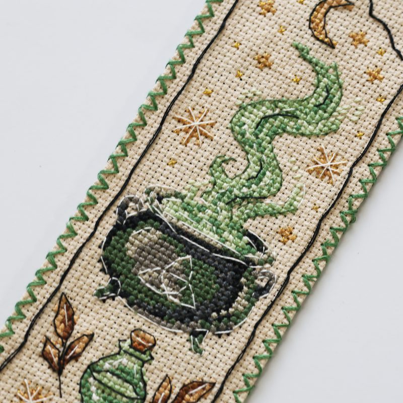 Cross Stitch Kit "Bookmark "Power of three""