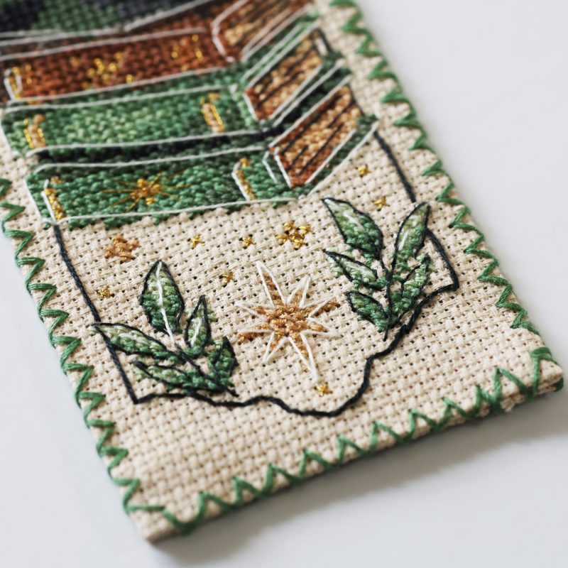 Cross Stitch Kit "Bookmark "Power of three""