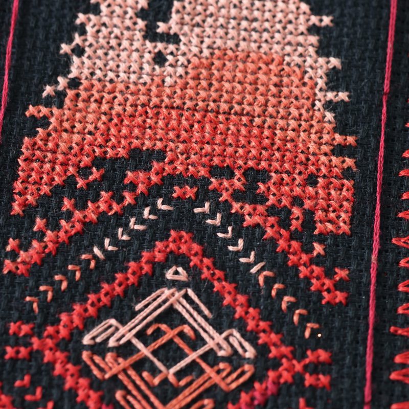 Cross Stitch Kit "Bookmark "Mountain's magic""