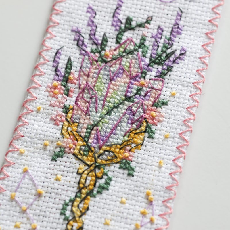 Cross Stitch Kit "Bookmark "Celestial Watch""