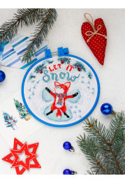 Cross Stitch Kit "Snow angel"