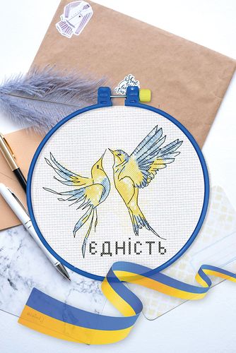 Набір для вишивання хрестиком "«Символ Мирy»"