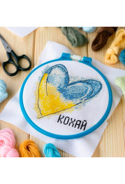 Cross Stitch Kit "Heart of the Motherland"