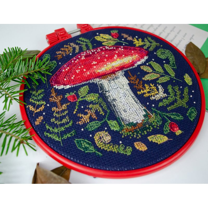 Cross Stitch Kit "Forest handsome"