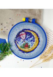 Cross Stitch Kit "А house on the Moon"