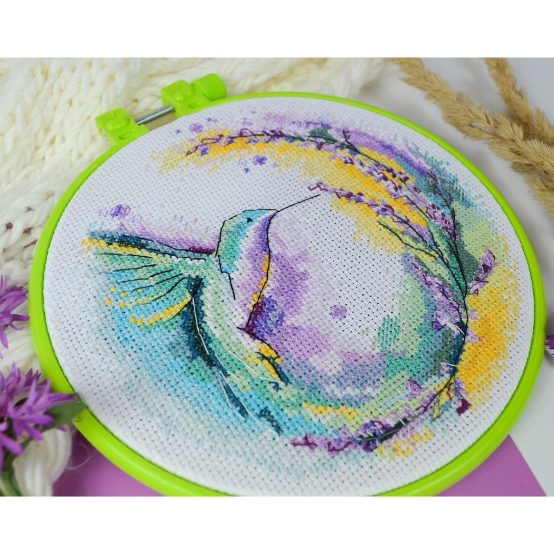 Cross Stitch Kit "Color whirlwind"